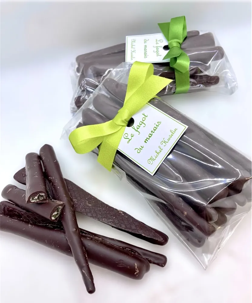 Sachets de brindilles à l'Angélique et au chocolat noir (100g)