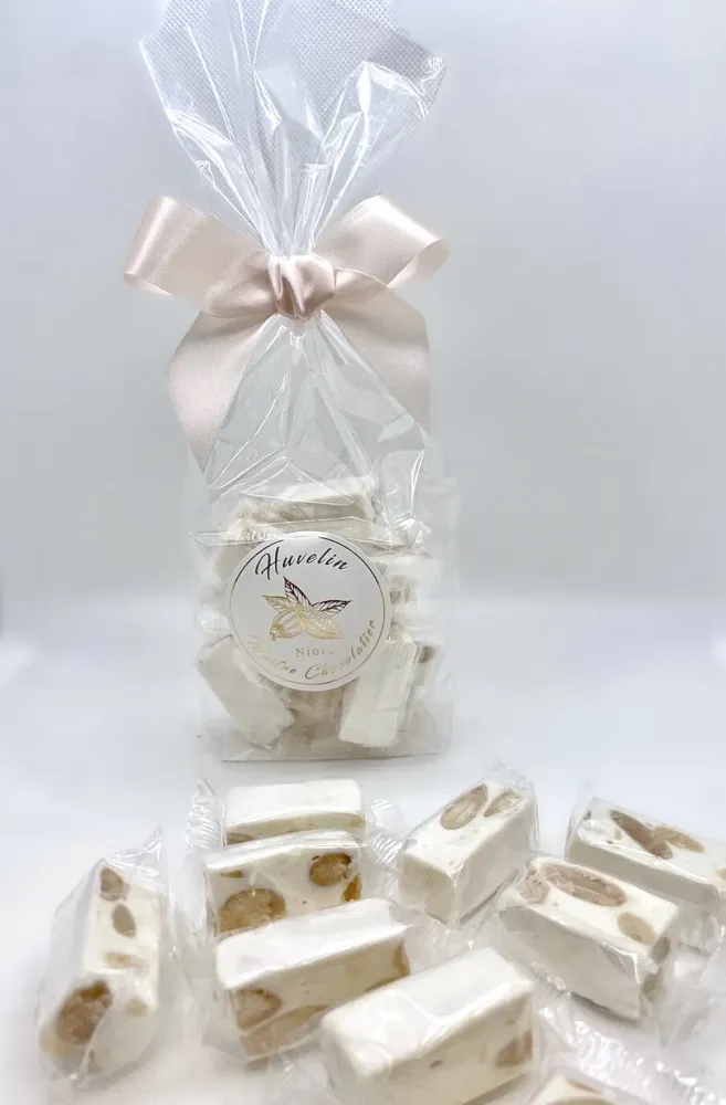 Nougats de Montélimar (nature, caramel beurre salé ou praline)